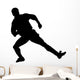 Soccer Silhouette Wall Decal