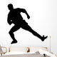 Soccer Silhouette Wall Decal