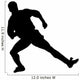 Soccer Silhouette Wall Decal