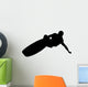 Hang Loose Surfer Silhouette Wall Decal