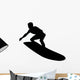 Hang Tight Surfer Silhouette Wall Decal