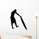 Surfing Silhouette Wall Decal