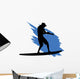 Surfing Wall Decal
