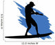 Surfing Wall Decal