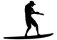Surfing Wall Decal