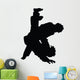 Tae Kwon Do Silhouette Wall Decal