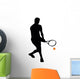 Tennis Silhouette Wall Decal