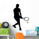 Tennis Silhouette Wall Decal