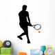 Tennis Silhouette Wall Decal