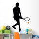 Tennis Silhouette Wall Decal