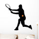 Tennis Silhouette Wall Decal