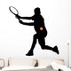 Tennis Silhouette Wall Decal
