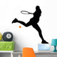 Tennis Silhouette Wall Decal