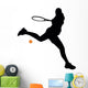 Tennis Silhouette Wall Decal