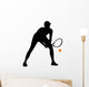 Tennis Silhouette Wall Decal