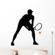 Tennis Silhouette Wall Decal