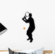 Tennis Silhouette Wall Decal