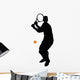 Tennis Silhouette Wall Decal