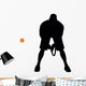 Tennis Silhouette Wall Decal