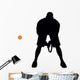 Tennis Silhouette Wall Decal