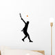 Tennis Silhouette Wall Decal