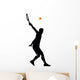 Tennis Silhouette Wall Decal
