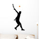 Tennis Silhouette Wall Decal