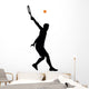 Tennis Silhouette Wall Decal