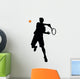 Tennis Silhouette Wall Decal
