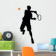 Tennis Silhouette Wall Decal