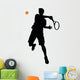 Tennis Silhouette Wall Decal