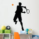 Tennis Silhouette Wall Decal
