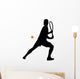 Tennis Silhouette Wall Decal