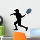 Tennis Silhouette Wall Decal