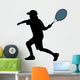 Tennis Silhouette Wall Decal