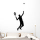 Tennis Silhouette Wall Decal