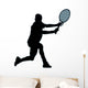 Tennis Silhouette Wall Decal