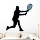 Tennis Silhouette Wall Decal