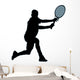 Tennis Silhouette Wall Decal