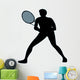 Tennis Silhouette Wall Decal
