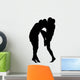 Thai Boxing Silhouette Wall Decal