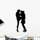 Thai Boxing Silhouette Wall Decal