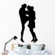 Thai Boxing Silhouette Wall Decal