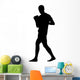 Thai Boxing Silhouette Wall Decal