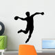 Volley Ball Silhouette Wall Decal