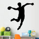 Volley Ball Silhouette Wall Decal