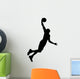 Volley Ball Silhouette Wall Decal