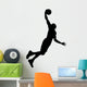 Volley Ball Silhouette Wall Decal
