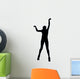 Volley Ball Silhouette Wall Decal