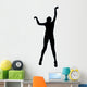 Volley Ball Silhouette Wall Decal